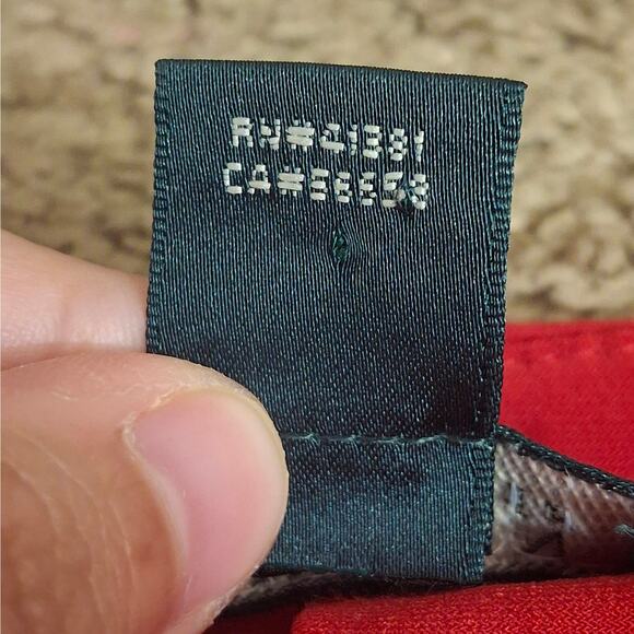 Lauren Ralph Lauren Red Cocktail Midi Dress - Size 2 - Picture 9 of 9